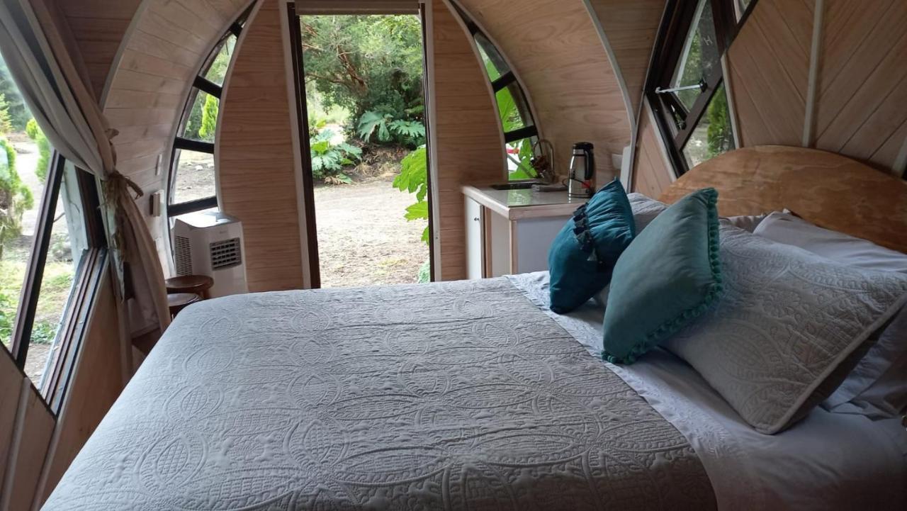 Cabanas Los Volcanes Ensenada Puerto Varas ภายนอก รูปภาพ